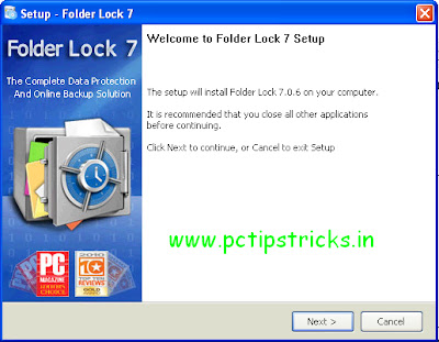 lock a folder