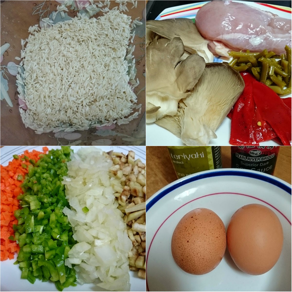 Arroz Basmati salteado con Salsa de Soja y Teriyaki