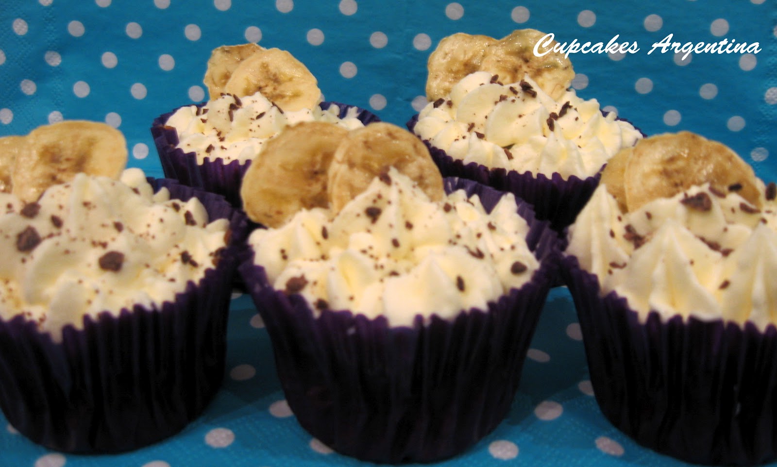 Cupcakes Argentina Cupcakes de Banana