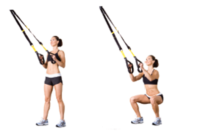 Resultado de imagen de sentadilla en suspensiÃ³n