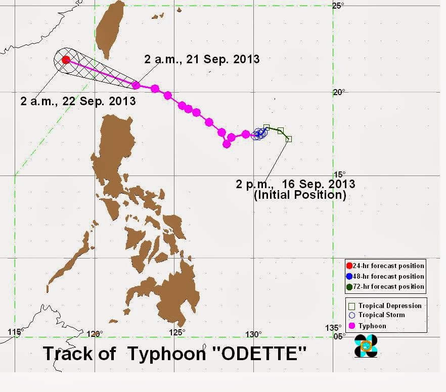 PAGASA 15th Typhoon ODETTE Forecast Track - Will it HIT ...