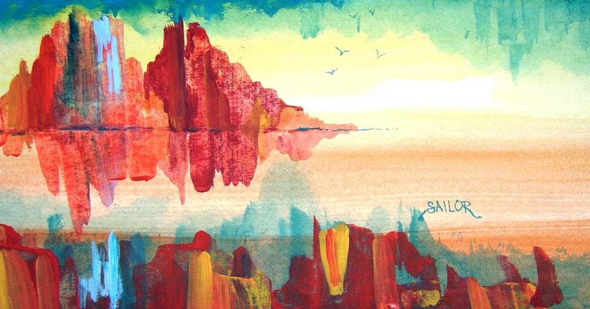 Barb's Daily Creations Composition using a High Horizon Line