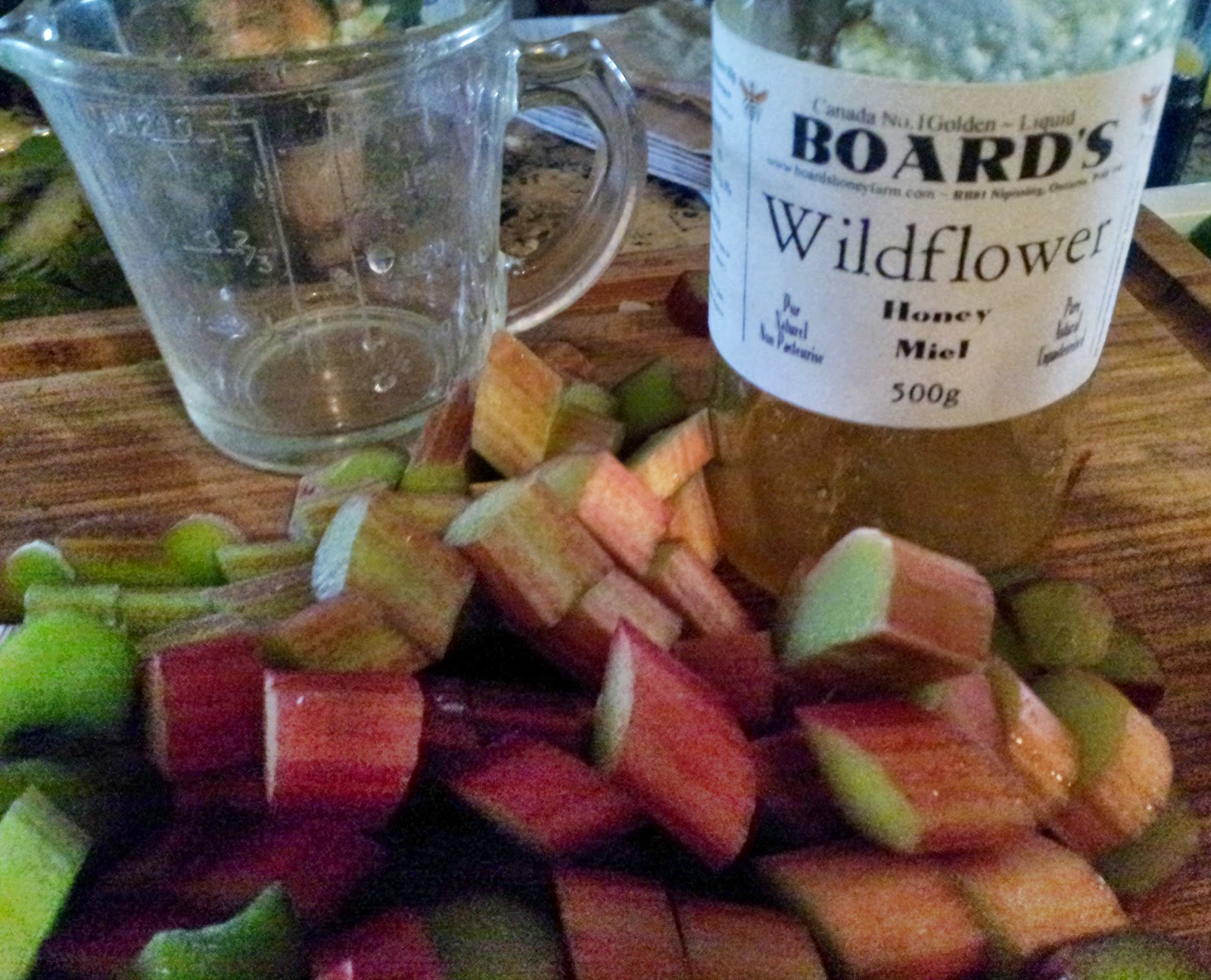 Stewed Rhubarb with Ginger & Honey (Slow Cooker) Nancy Guppy