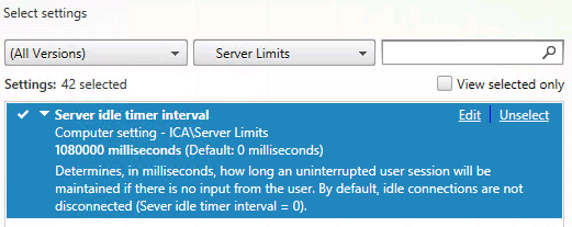 citrix server idle timer interval citrix server idle timer interval