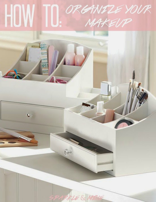 Sparkle & Mine How To Organize Your Makeup Collection