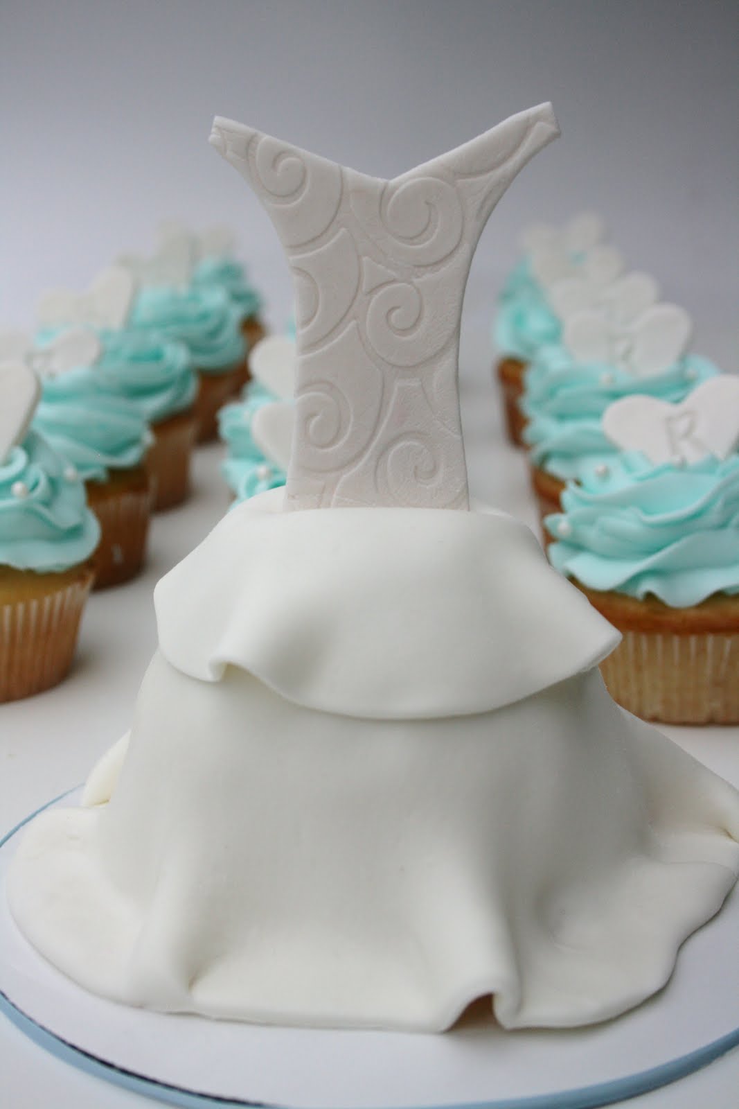 And Everything Sweet Bridal Shower Cupcakes
