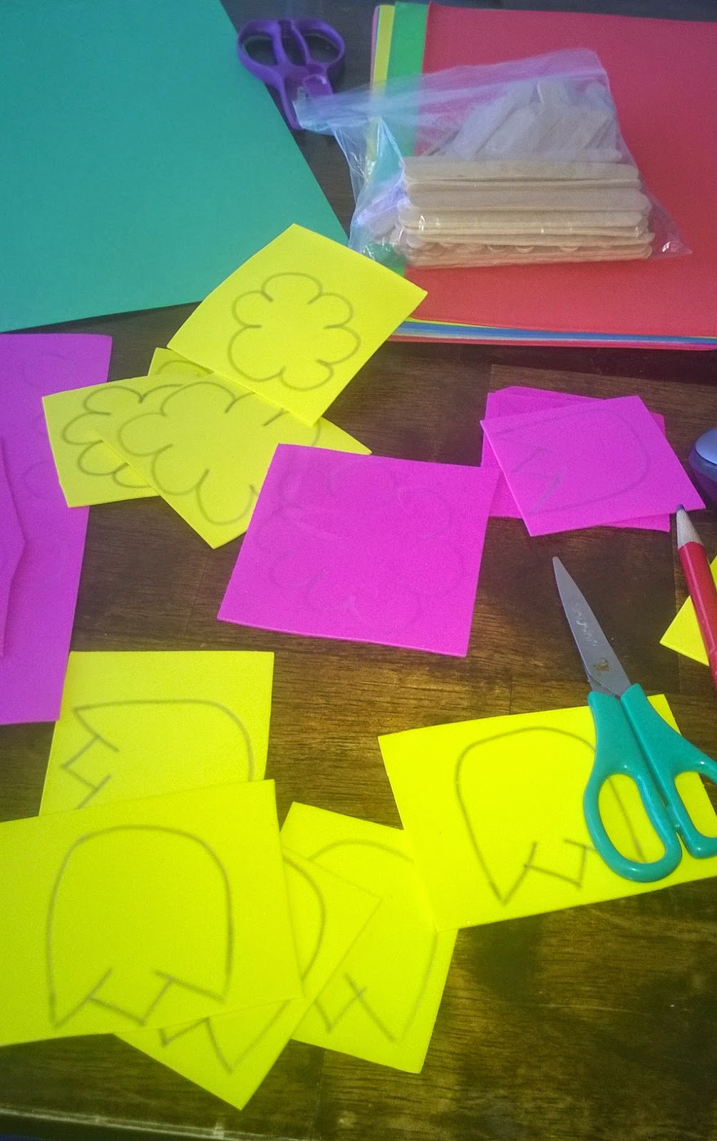 Homeschool Besties Double the Fun Arts and Crafts Foam Flower Pots!