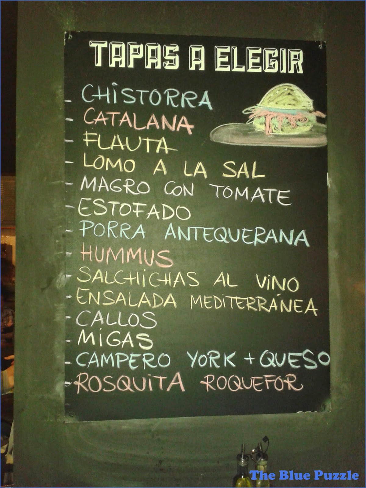 The Blue Puzzle Visita a Raff Tapas & Bar