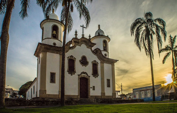 Velha Matriz em Campo Belo - MG.