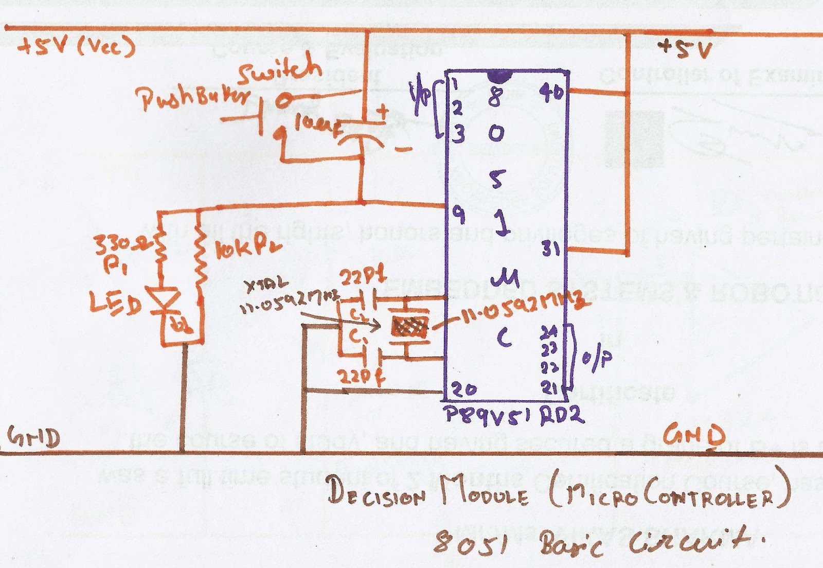 P89V51Rd2 Programmer Circuit