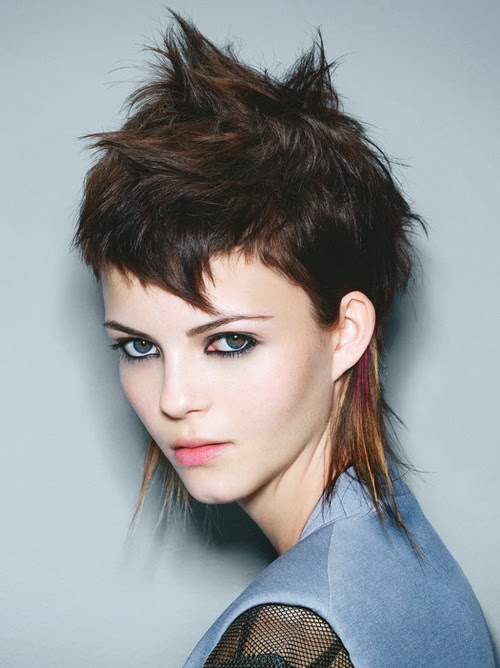 Short Punk Hairstyles 2014