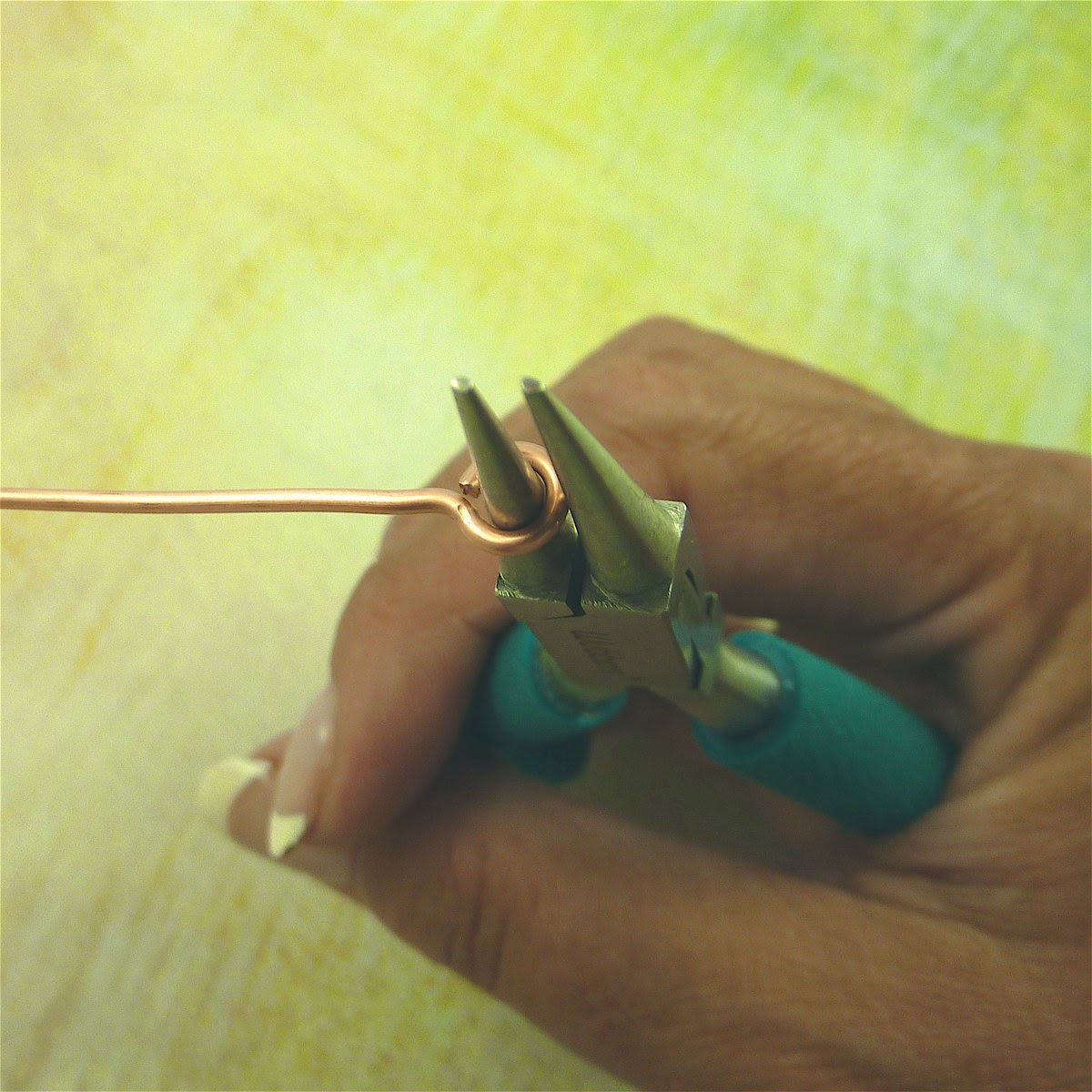 Sharilyn Miller FREE Tutorial Copper Cone Earrings!