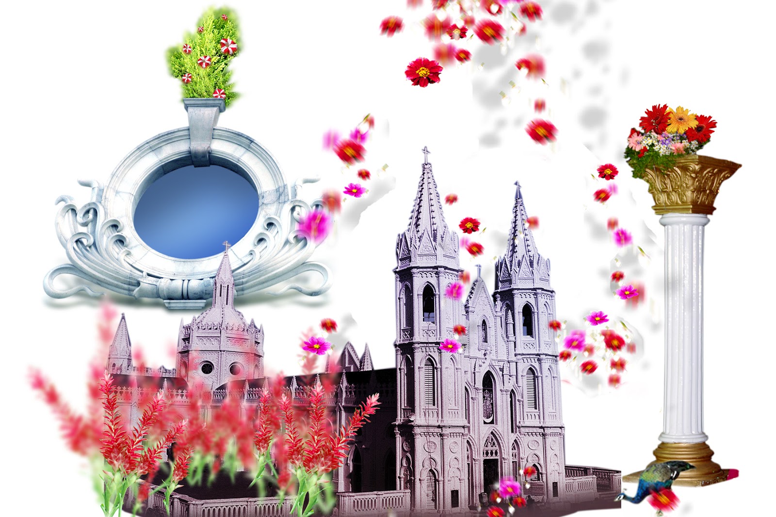 Psd ribbons ribbon beautiful pretty little red Psd Scrap