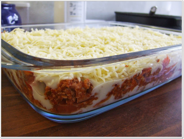 recept na pravé italské lasagne