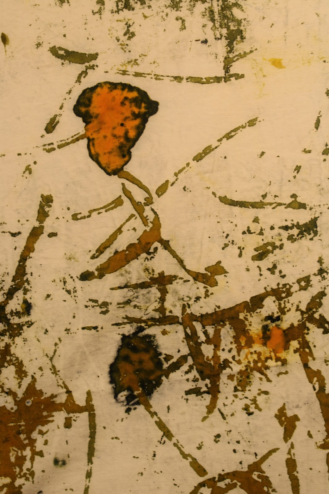 Living and Dyeing Under the Big Sky Breakdown Printed Fabric