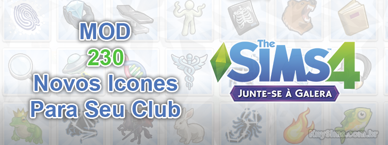 KnySims - Download Mod Mais Ícones Para Club (More Icons for clubs) - The Sims 4