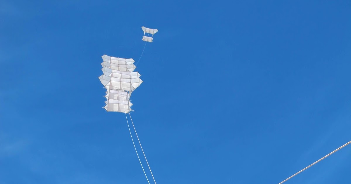 Bkites Man lifting kites in Berck