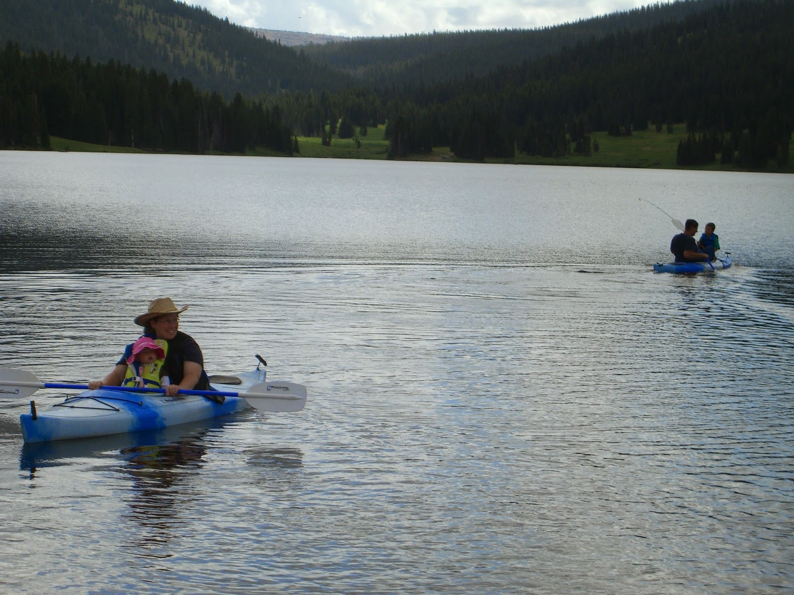 Utah Fisherman Whitney Reservoir