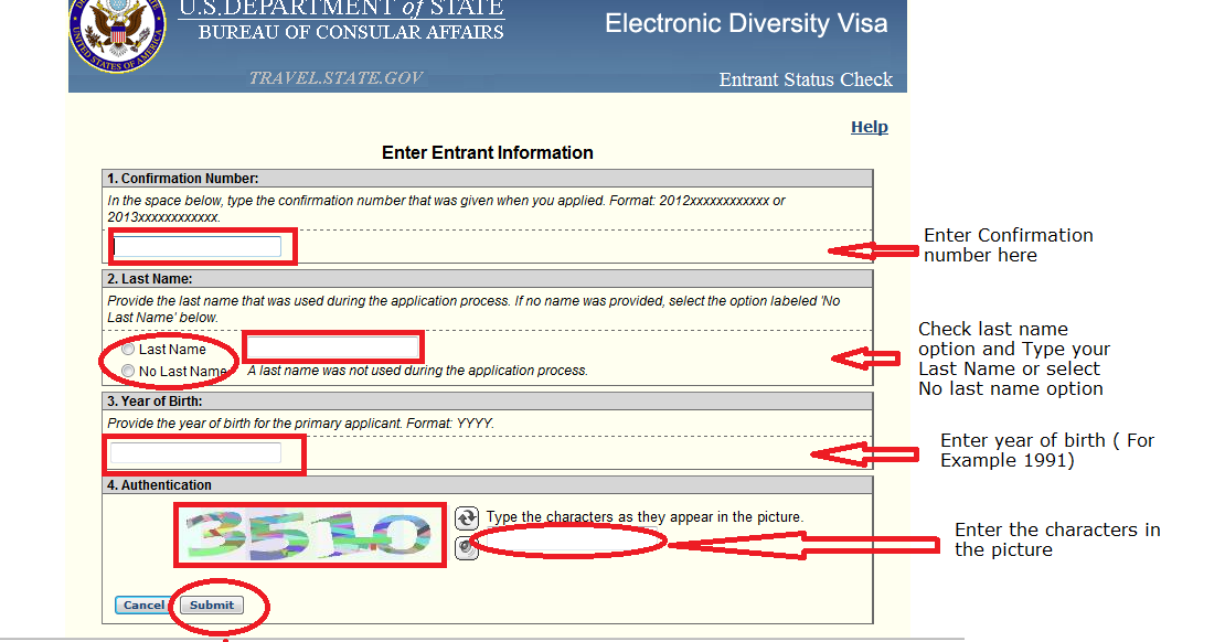 DV 2013 Results Released, Check Entrant Status Online ~ BISE MA, MSC