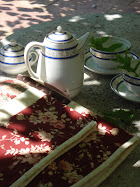 :: ENTRE TELAS ::: Bolso con asas de madera