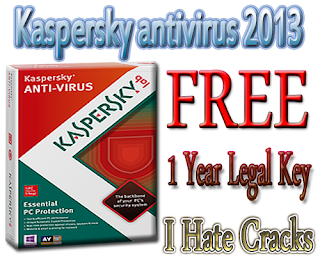 free key generator for kaspersky antivirus 2013