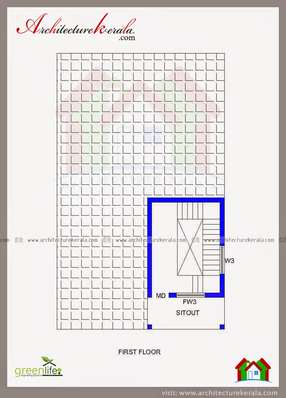 kerala house plan and elevation