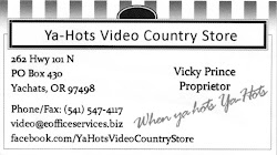 Ya-Hots Video Country Store