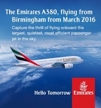 The Emirates Airbus A380 is coming to Birmingham!