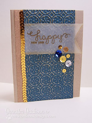 Happy New Year Cards by Newton's Nook Designs