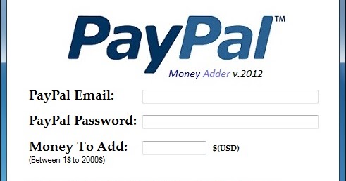 paypal money adder unlock code