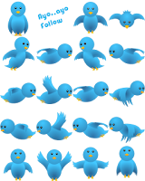 Pasang Burung twitter di blog