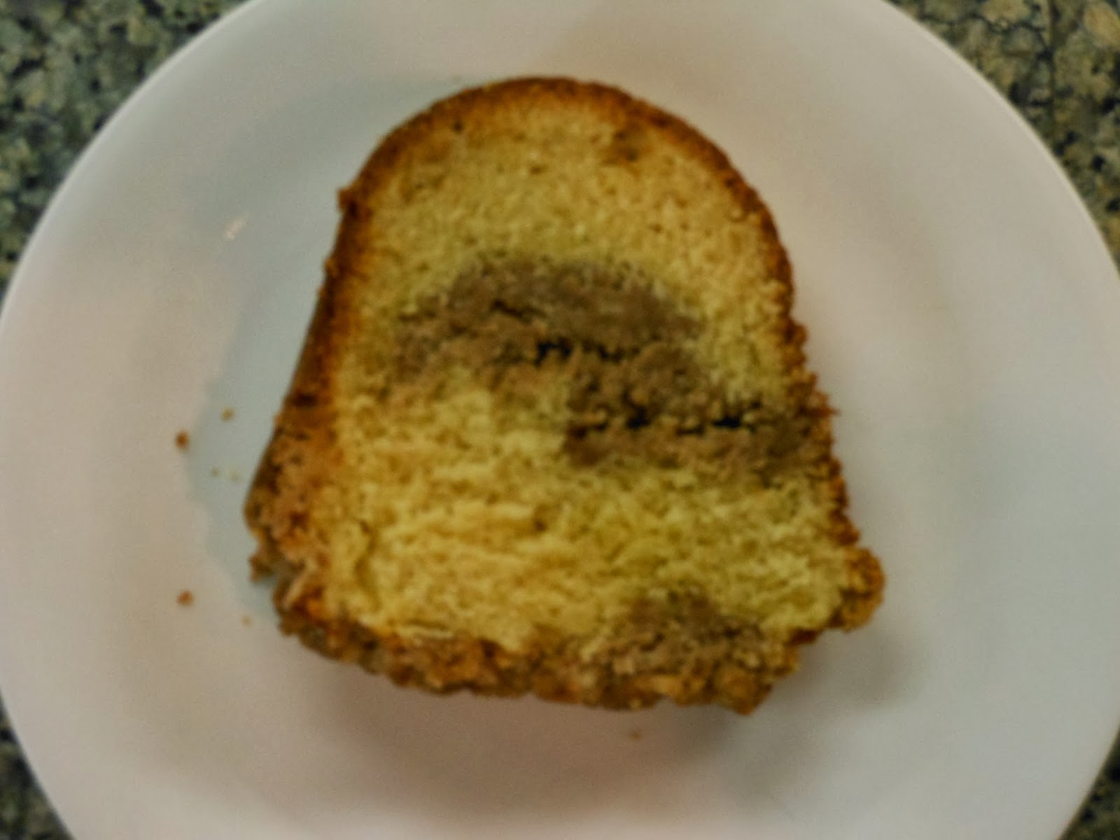 Lori Pori What's the Story? Corner Bakery Cinnamon Creme Coffee Cake