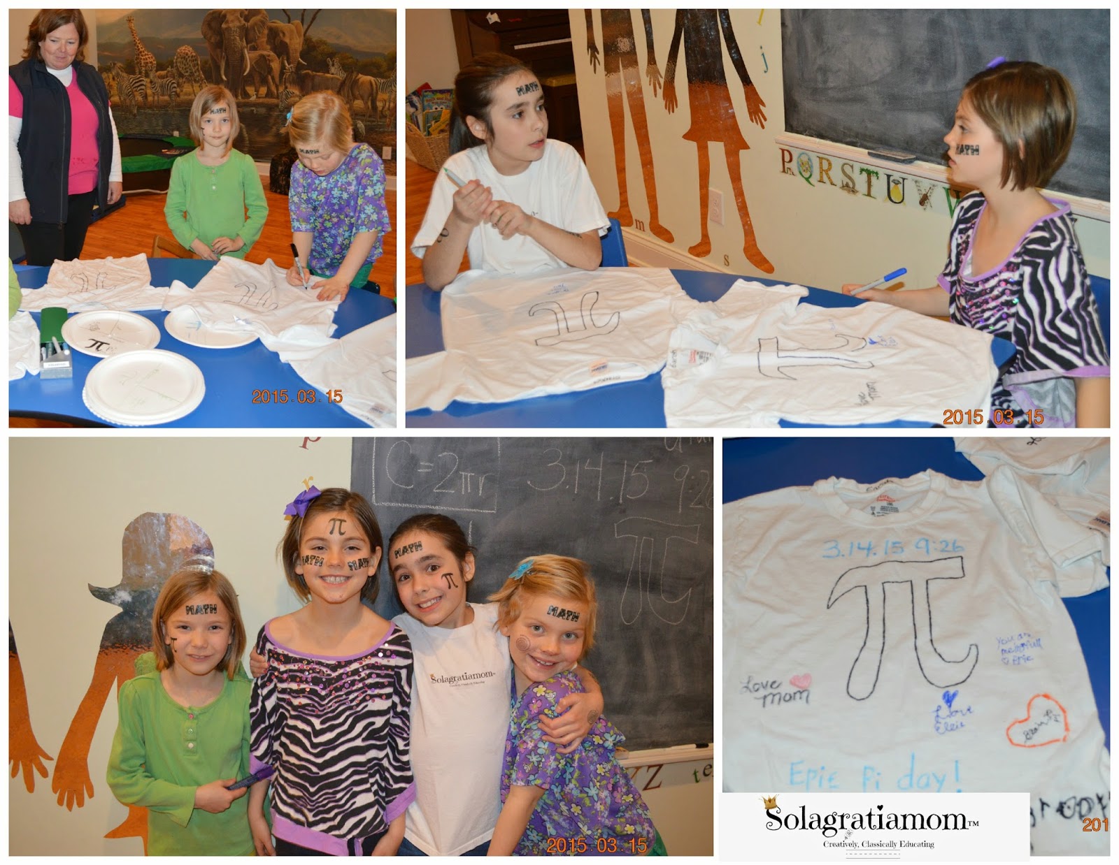 Solagratiamom Pi Day Celebration!