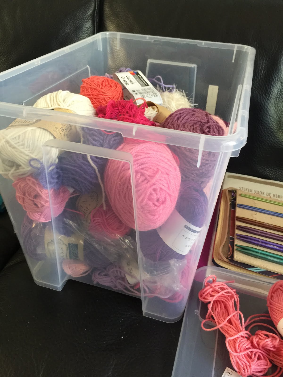 Renske Creatief Mystery blanket 2017breien, de garens