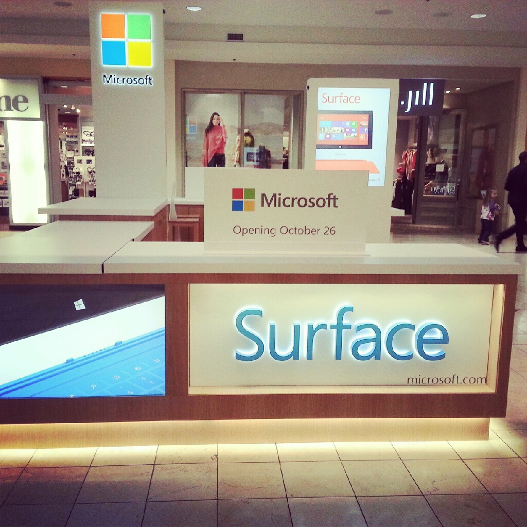 Robert Dyer Bethesda Row MICROSOFT SURFACE KIOSK UNVEILED AT