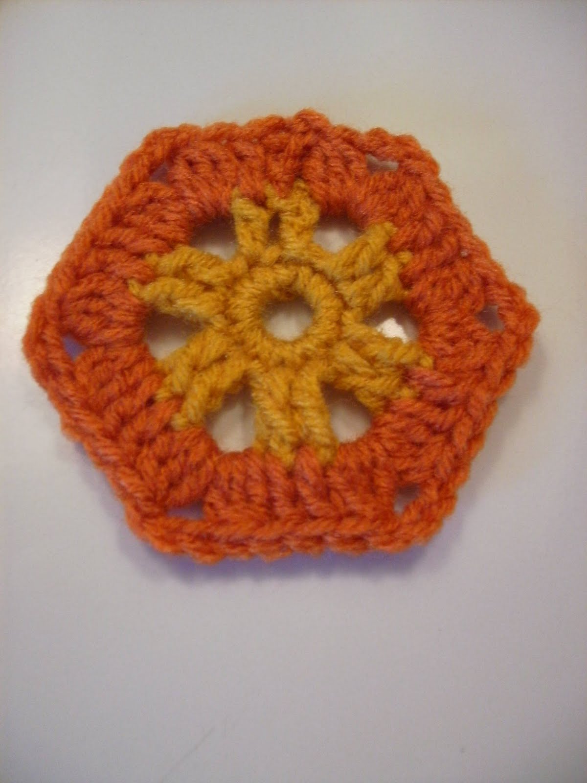 Scrap Yarn Crochet: Free Aztec Sun Hexagon Crochet Pattern