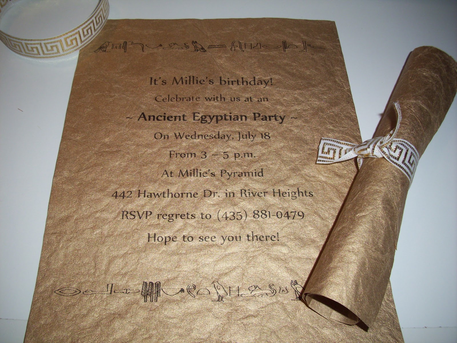 Tamber S Life Party Like An Egyptian