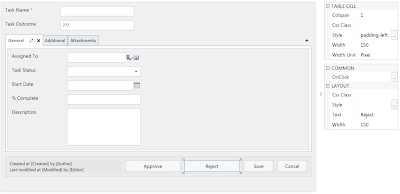 Customize toolbar with SharePoint Forms Designer