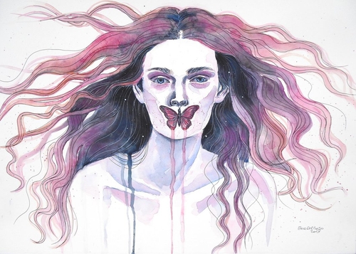 11-I-do-not-Speak-Erica-Dal-Maso-Expressing-Emotions-Through-Watercolor-Paintings-www-designstack-co
