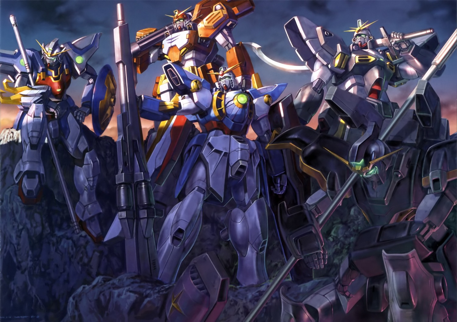 Wallpaper Zz Gundam Wallpaper