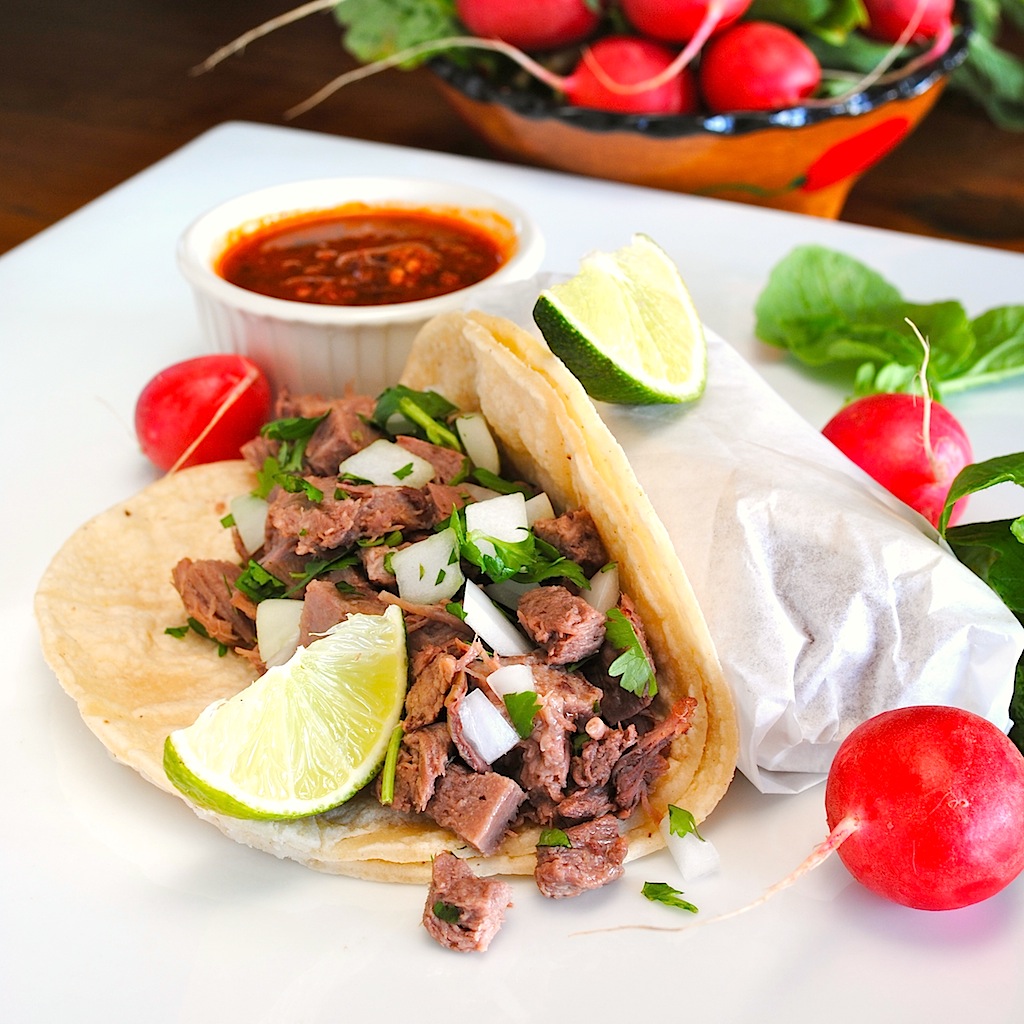 JULES FOOD... Tacos de LENGUA. YES..."Tongue" Tacos