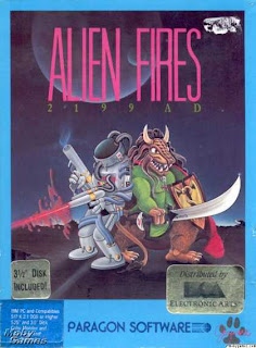 Aliens Fire pc old game flyer download free