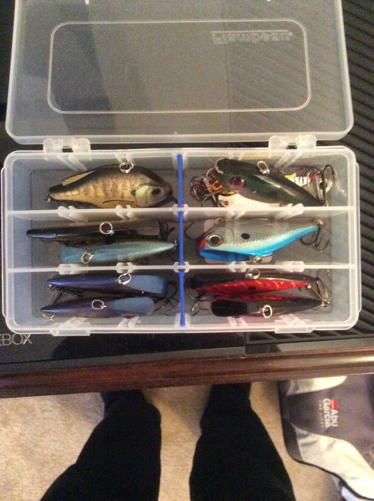 Flipping n Pitchin Kayak tackle storage