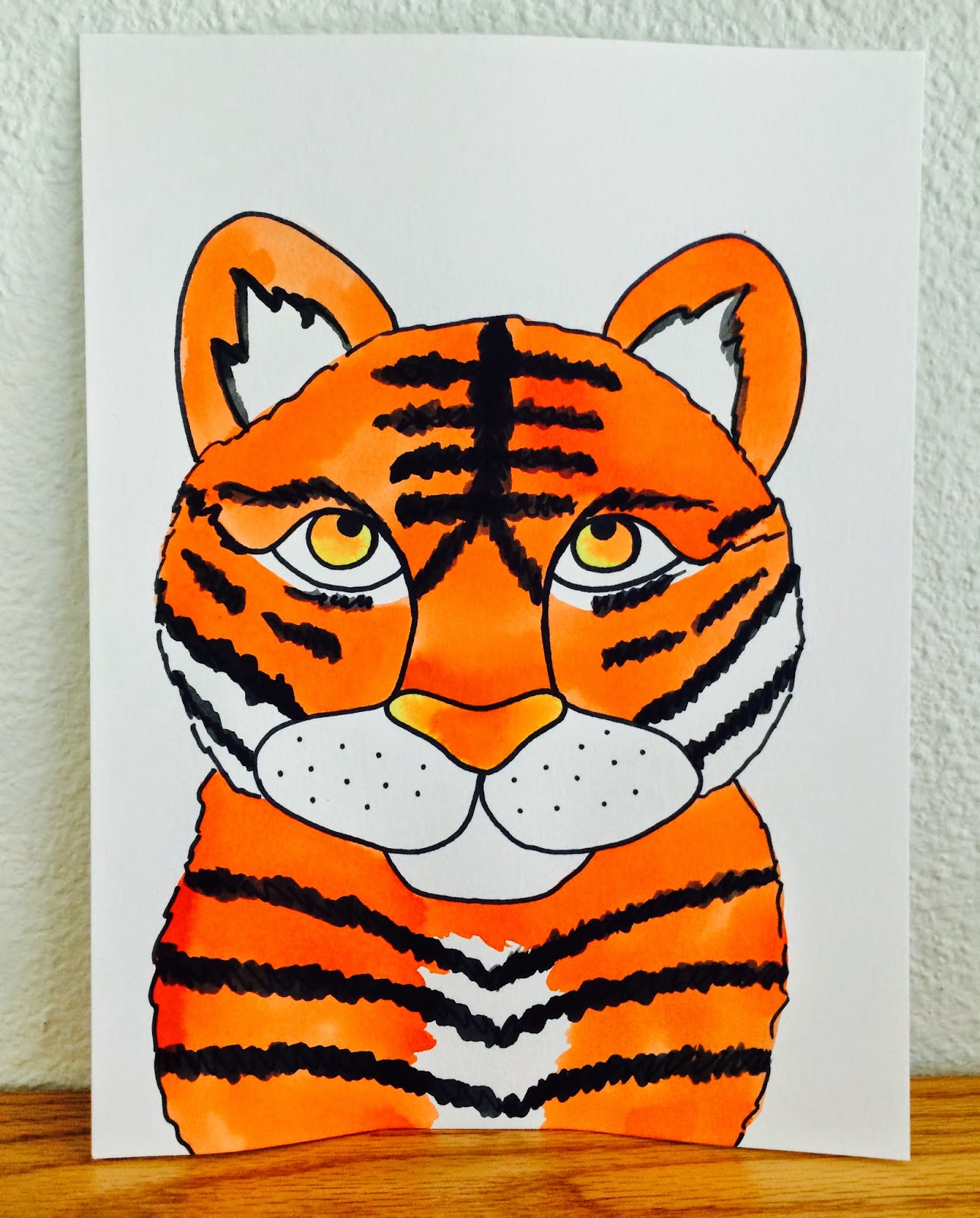 Tiger Painting Canvas Set, Tiger Canvas Print, Tiger Decor Metal