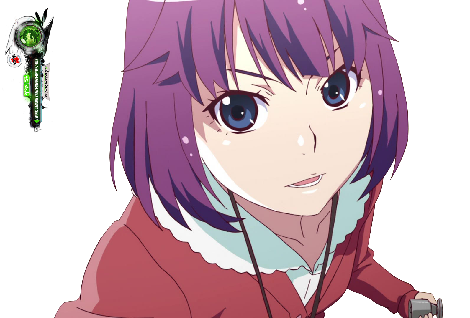 Monogatari:Hitagi Senjougahara Cute Casual Render 3 | ORS Anime Renders