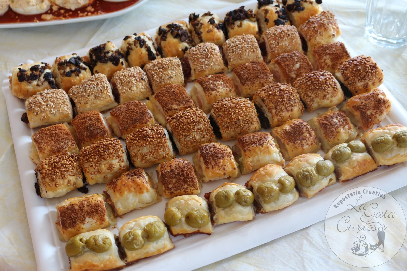 La Gata Curiosa SALADITOS DE HOJALDRE