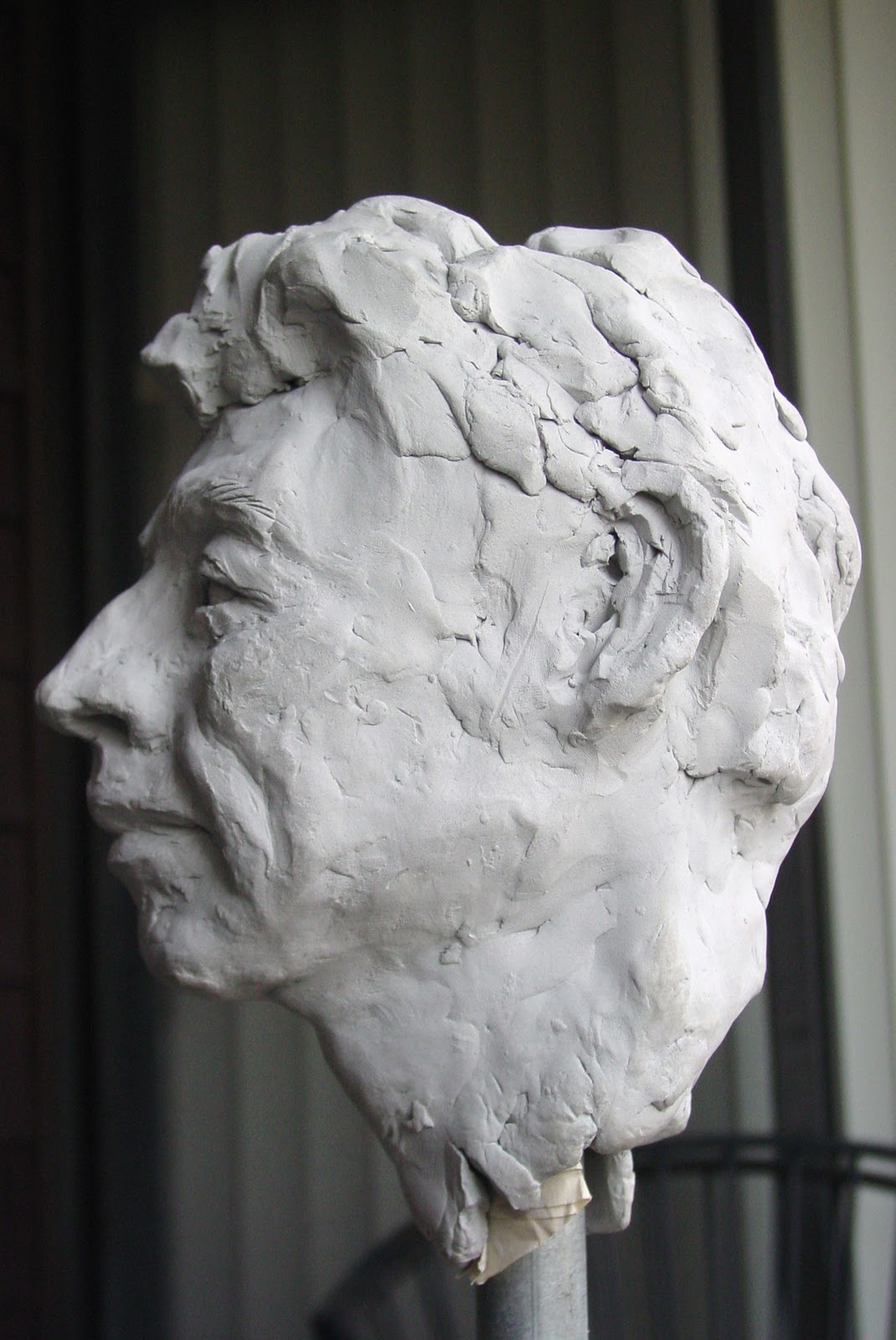 East Bay Odd Human head sculpture practice