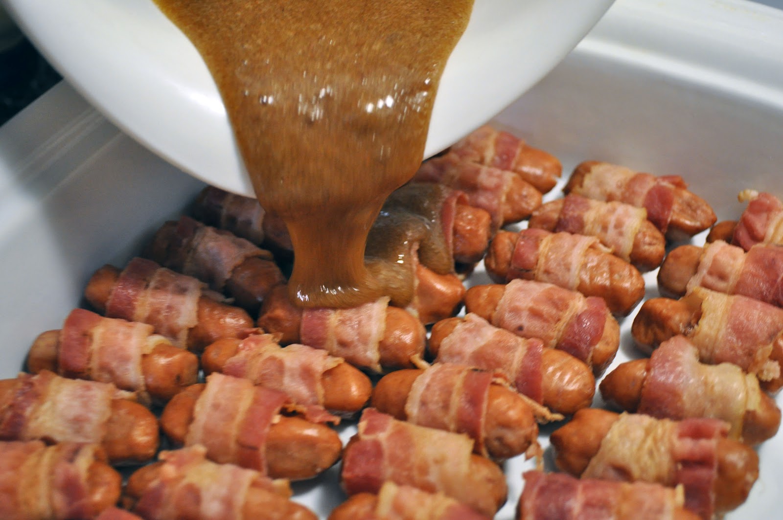 BaconWrapped Smokies All Kinds of Yumm