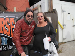 Listener Nancy with "Chibs" @ Bike Week 2011