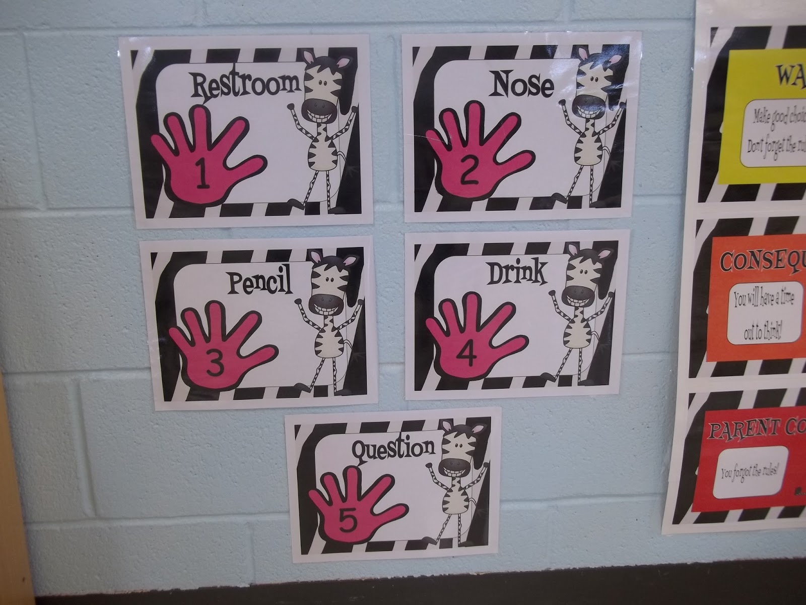 My Zebra Jungle Decorations Mrs. McGinnis' Little Zizzers